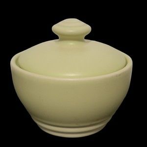 Terrace Pistachio (Green)  Sugar Bowl‎ by Pfaltzgraff Discontinued Pattern